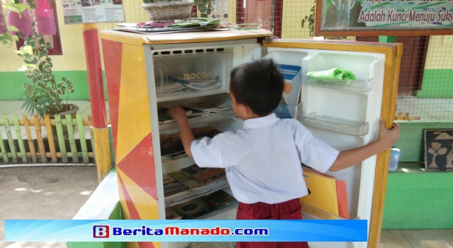 Di Sekolah Minsel Ini, Kulkas Bekas Bisa Mencerdaskan Siswa