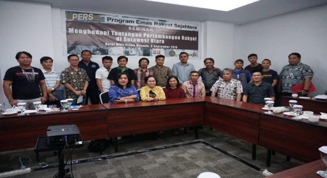 AGC dan AMAN Gelar Seminar Tambang Rakyat, Forum PESK Sulut Dibentuk