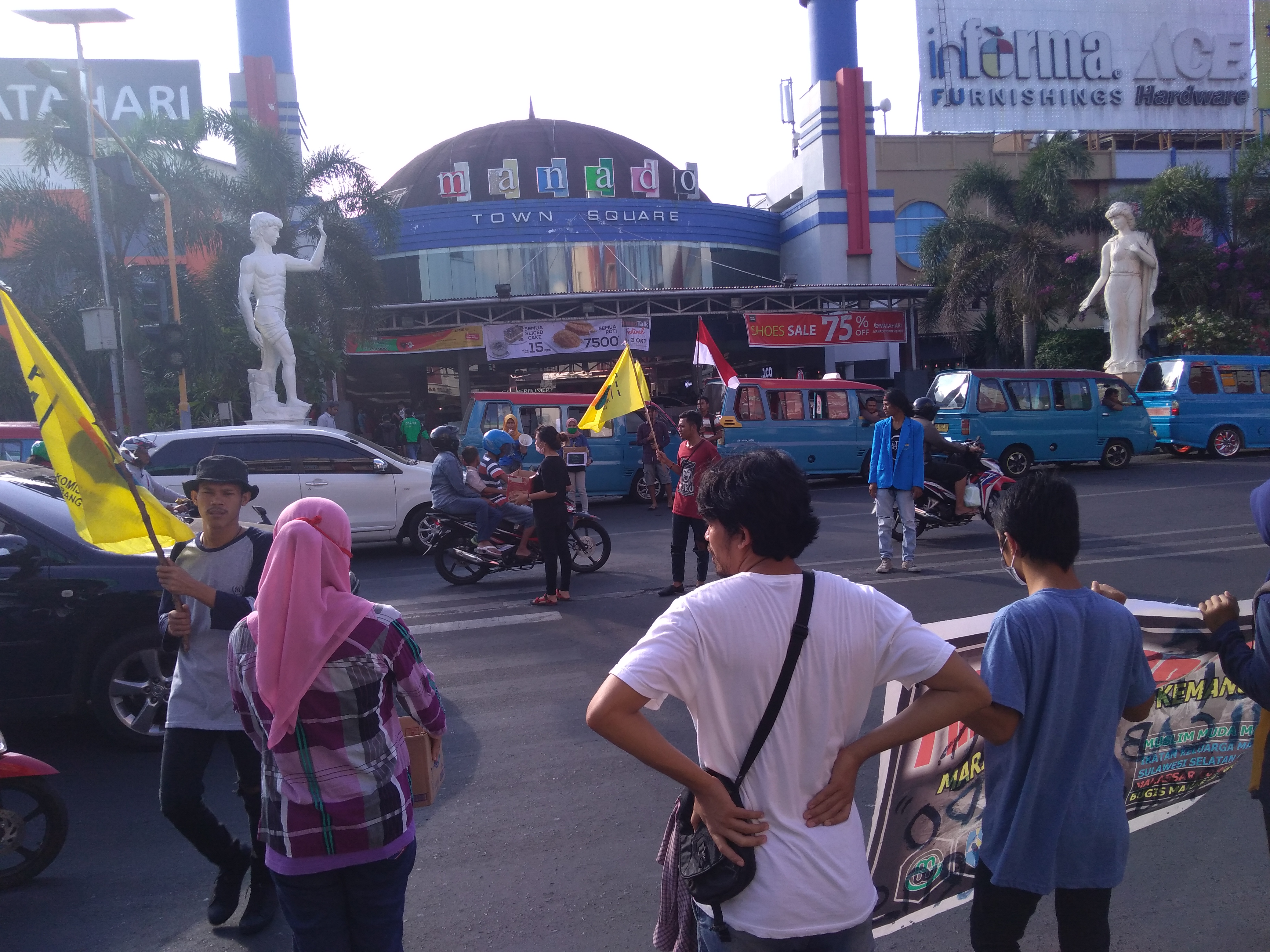PMII Manado Galang Dana Untuk Korban Bencana di Sulteng