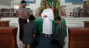 Terlibat Perkelahian, Lima Siswa Didoakan di Gereja