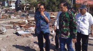 Tiba di Palu, Presiden Jokowi Langsung Pimpin Ratas
