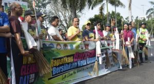 Peringati WCD, Pemkot Berhasil Kumpul 3.617 Kg Sampah Plastik