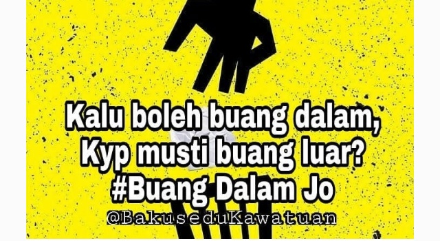 Jadi Viral di Media Sosial, Ternyata Ini Maksud Dari #Buangdalamjo yang Sebenarnya