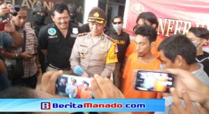 Polres Bitung Masih Buru Tiga Anggota Sindikat Pengedar Sabu 100 Gram