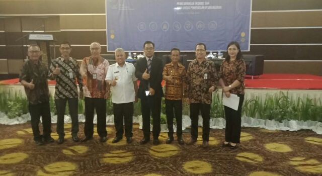 Wabup Helmud Hontong Hadiri Seminar Forum Ekonomi Kementrian Keuangan tahun 2018