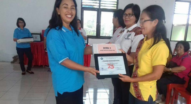 Ini Pemenang Lomba TP PKK Kecamatan Kauditan Tahun 2018