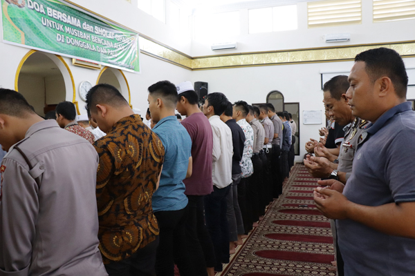 Polda Sulut Gelar Doa Bersama Untuk Korban Bencana di Sulteng
