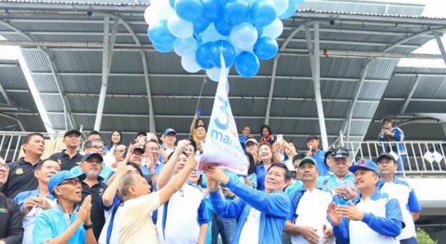 Walikota Vicky Lumentut Launching HUT ke-395 Kota Manado