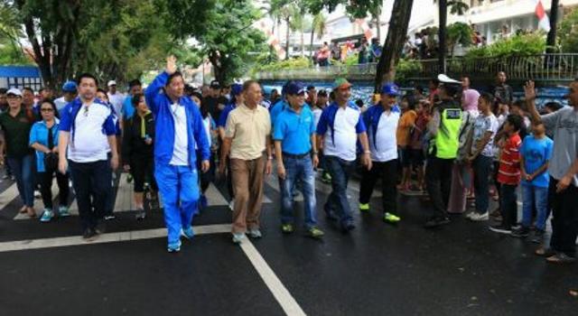 Walikota Vicky Lumentut Launching HUT ke-395 Kota Manado
