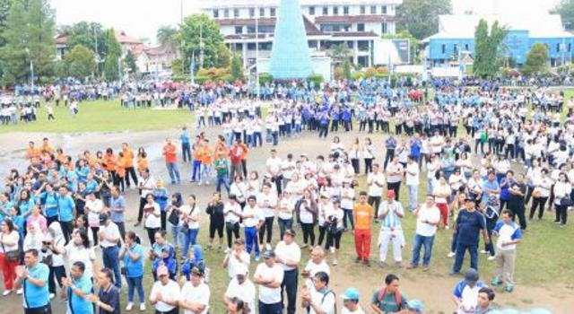 Walikota Vicky Lumentut Launching HUT ke-395 Kota Manado