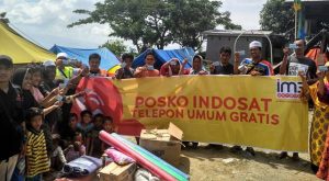 Jaringan Pulih Lebih dari 90%, Indosat Ooredoo Layani Masyarakat Palu dan Donggala