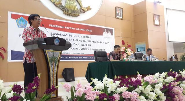Olly Dondokambey Ingatkan Penyusunan RKA Berawal dari Usulan Kasub, Kabid dan Kabag