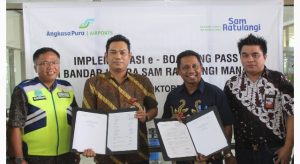 Layanan e-Boarding Pass Kini Dapat Dinikmati Calon Penumpang di Bandara Sam Ratulangi, Ini Informasinya