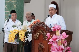 Peringati Maulid Nabi, Wakapolda Sulut Sampaikan Ini di Mesjid Raya Ahmad Yani