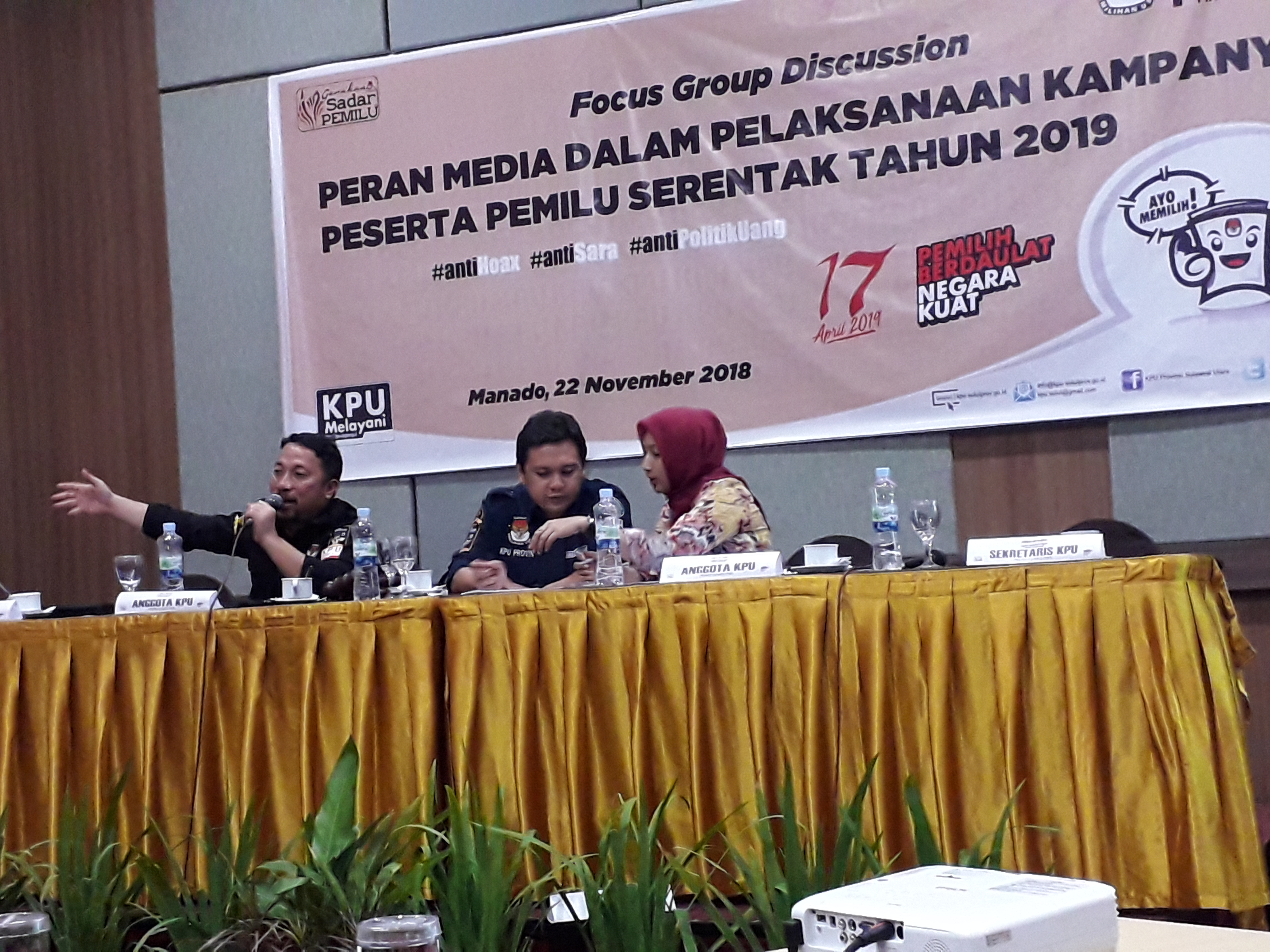 Salman Saelangi: KPU tidak Menyarankan namun tidak Melarang