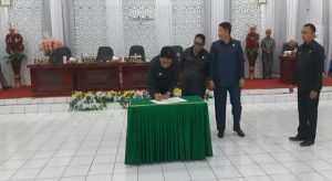 Perda APBD tahun 2019 Disetujui