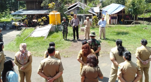Camat Kauditan Pimpin Apel Siaga Bencana di Treman