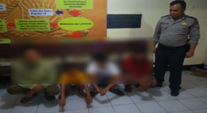 Tawuran di Terminal Amurang, 4 Pemuda Diamankan Kepolisian