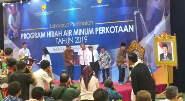 Jeffry Korengkeng Hadiri Lokakarya Hibah Air Minum Perkotaan