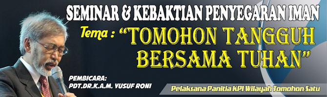 Hari Ini, Kebaktian Penyegaran Iman di Tomohon Hadirkan KAM Jusuf Roni 9 Hari Ini, Kebaktian Penyegaran Iman di Tomohon Hadirkan KAM Jusuf Roni