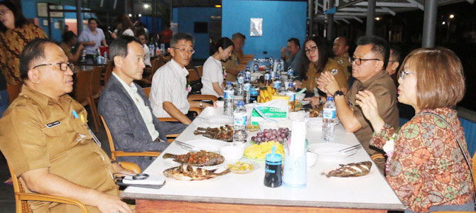 BERITA FOTO: Wali Kota Minamiboso Kunjungi Tomohon