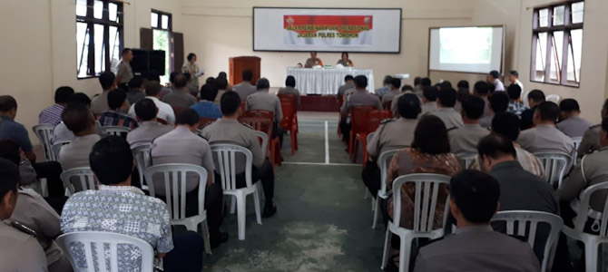Sirait Pimpin Operasional dan Anev Bulanan Polres Tomohon 9 Sirait Pimpin Operasional dan Anev Bulanan Polres Tomohon