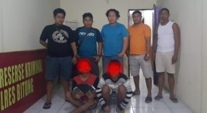 Gara-gara Ayam Philipin, Dua Pemuda Maesa Diamankan Resmob Bitung