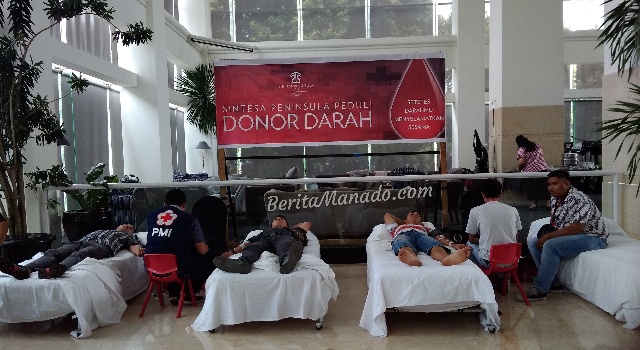 Sintesa Peninsula Peduli, Gelar Donor Darah Demi Kemanusiaan