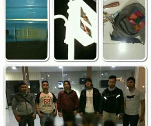 Batrey Lampu Jalan dicuri, Pelaku Langsung ditangkap Tim Paniki