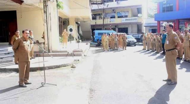 Banyak Kepala Perangkat Daerah Mangkir Dari Apel, Micler Lakat Beri Peringatan Tegas