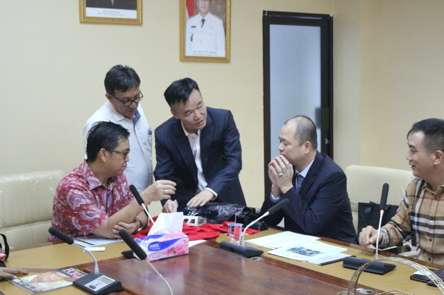 Wagub Steven Kandouw Terima Investor China