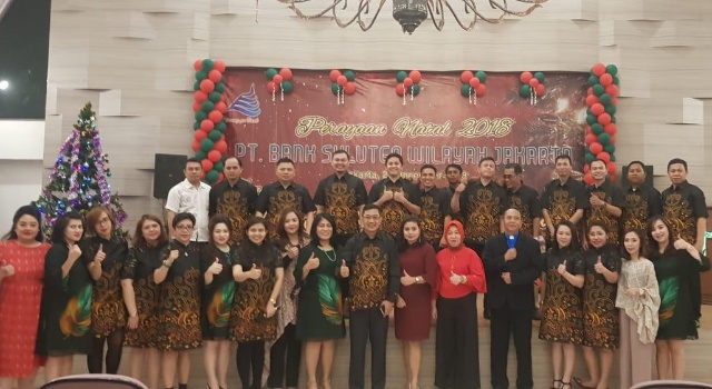 Bank SulutGo Wilayah Jakarta Maknai Natal Sebagai Peningkat Kebersamaan