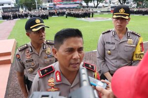 Ribuan Personil Polri Siap Amankan Malam Tahun Baru di Sulawesi Utara