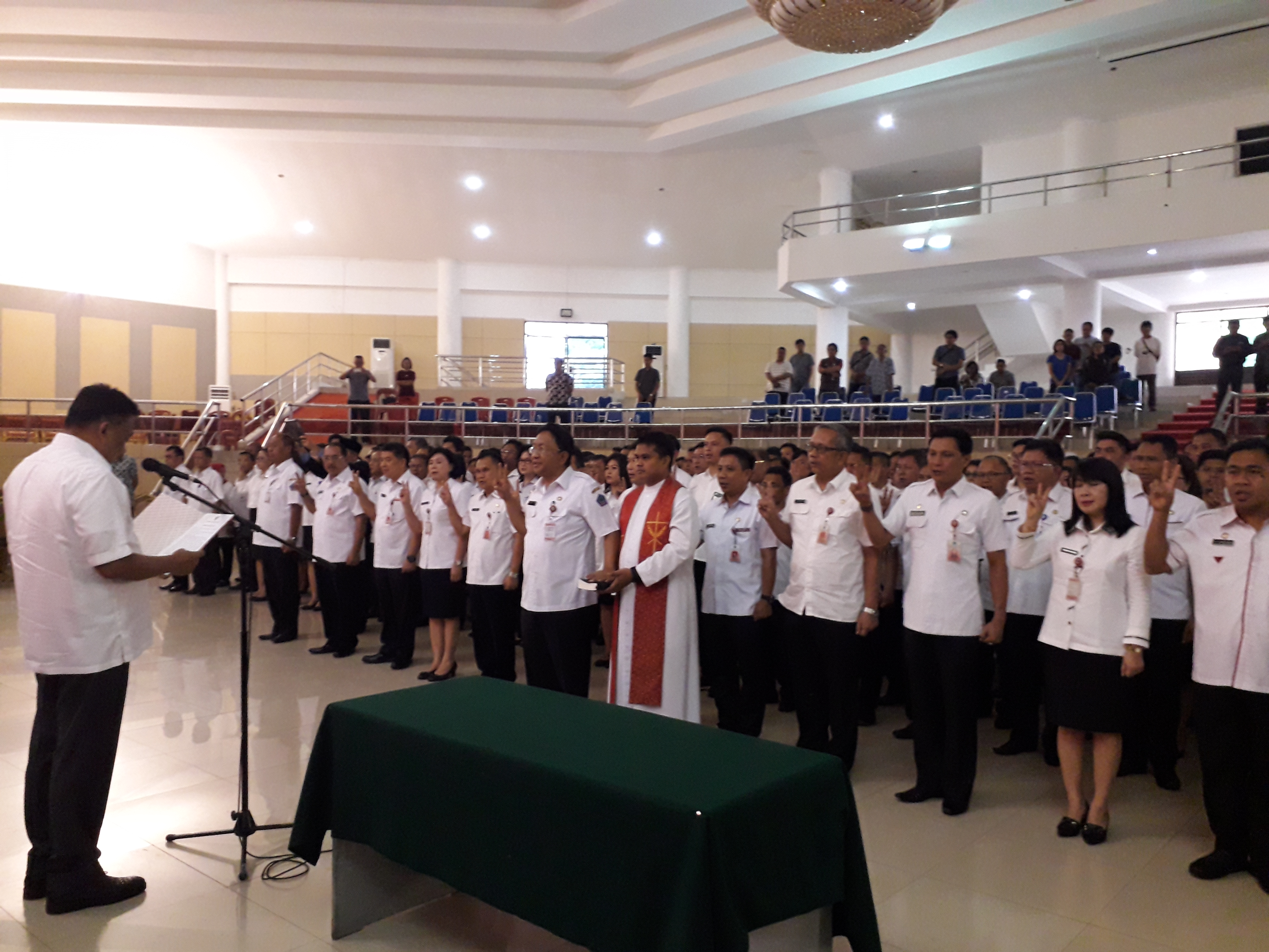 Djemi Gagola Dilantik menjadi Kaban Perbatasan