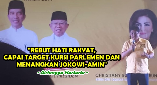 Lantik BAPPILU Se-Sulut, Ini Pesan Airlangga Hartarto