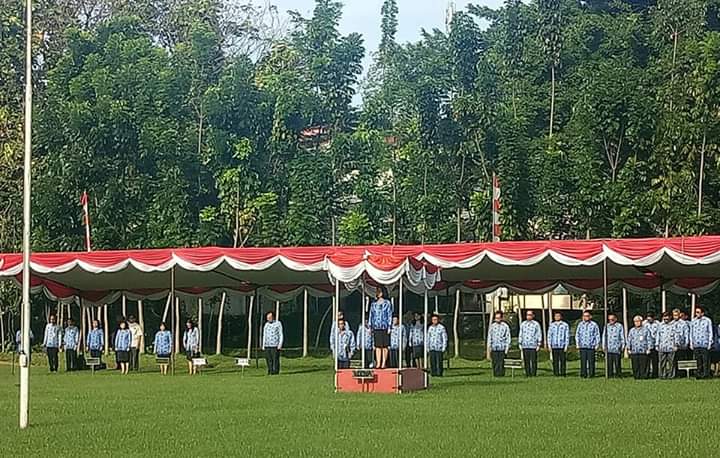 Libur Selesai, Unsrat Gelar Apel Awal Tahun 2019