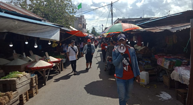 Peduli Bencana Gowa dan Makassar, GMNI Bitung Galang Bantuan