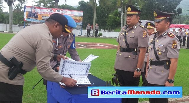 5 Perwira Utama Polres Minut Diganti, Nugroho ke Polda, Maulana ke Talaud