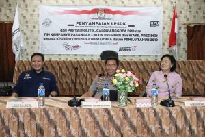 Kapolda Sambangi KPU Sulut, Siap Amankan Pemilu 2019