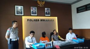 Polres Minahasa Sukses Ungkap Kasus Pembunuhan Pekerja Toko