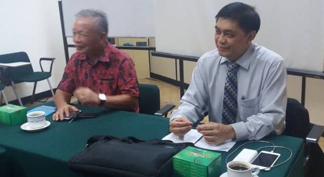 Prof Lefrand Winston -Lucky- Sondakh dan Prof Roy Sembel