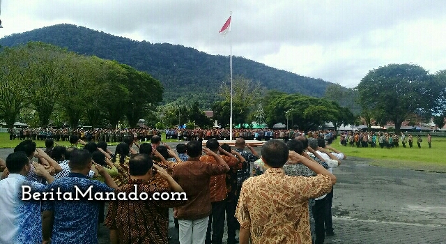 Pemkab Sangihe Gelar Apel Perdana tahun 2019