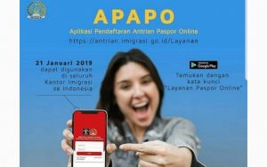Terhitung Hari Ini, APAPO Diterapkan Guna Permudah Pendaftaran Paspor