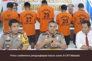 Kasus Curas Rumah Camat Mapanget Terungkap, 5 Pelaku ditangkap