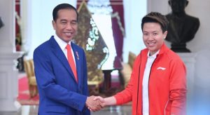 Joko Widodo Harap Atlet Muda Bulu Tangkis Jadikan Liliyana Natsir Inspirasi