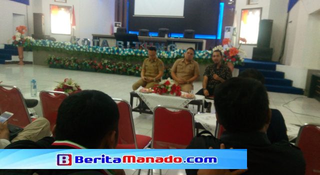 Sukseskan 100 Th Tangkoko, Humas Bitung dan EO Gelar Media Gathering