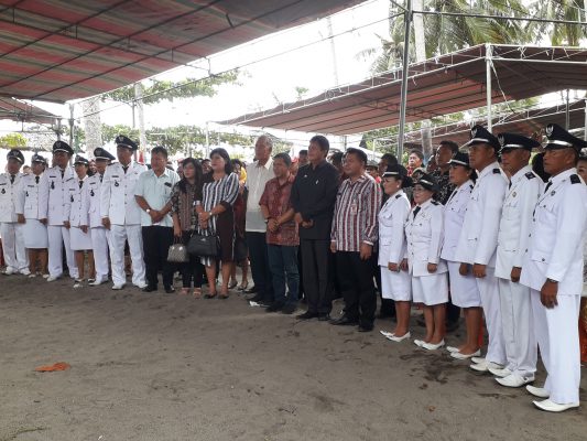 Ini Mereka 12 Penjabat Hukum Tua se-Kecamatan Pusomaen yang Dilantik