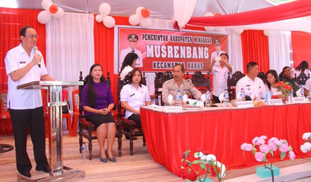 Royke Roring Hadiri Musrenbang Kecamatan Kakas
