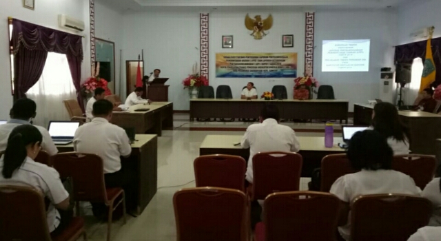 Pemkab Sangihe Gelar Sosialisasi Penyusunan LPPD dan LKPJ Tahun 2018