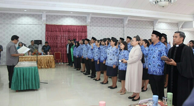 Sah!!! 53 CPNS Jadi PNS Pemkab Sangihe